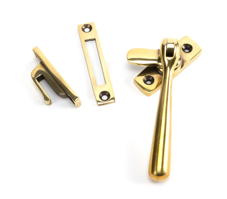 From The Anvil - Aged Brass Locking Newbury Fastener | Sku. 91441 | Trade Door Handles.