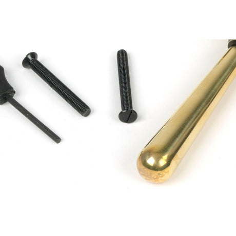 From The Anvil - Aged Brass Newbury Espag - RH | Sku. 91443 | Trade Door Handles.