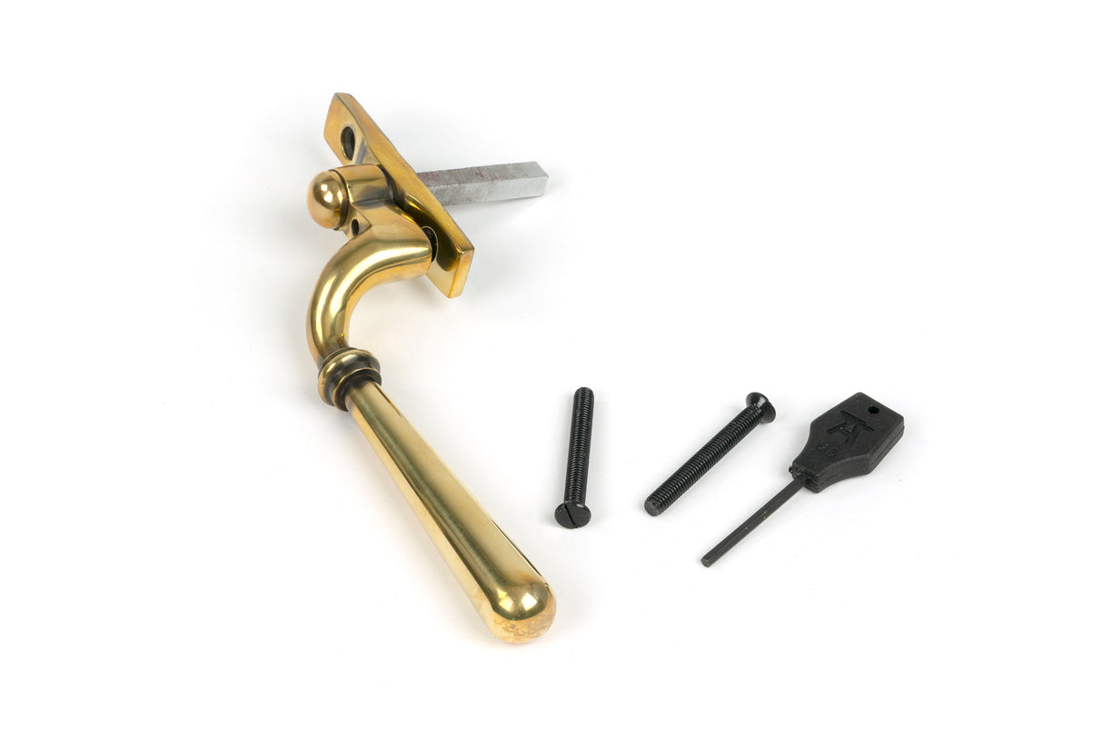 From The Anvil - Aged Brass Newbury Espag - LH | Sku. 91444 | Trade Door Handles.