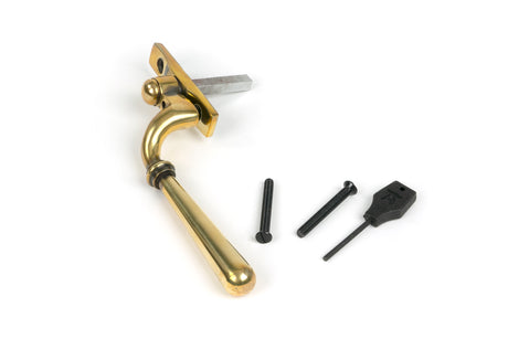 From The Anvil - Aged Brass Newbury Espag - LH | Sku. 91444 | Trade Door Handles.