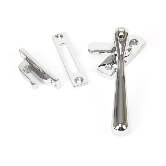 From The Anvil - Polished Chrome Locking Newbury Fastener | Sku. 91448 | Trade Door Handles.
