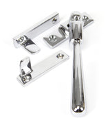 From The Anvil - Polished Chrome Night-Vent Locking Newbury Fastener | Sku. 91449 | Trade Door Handles.