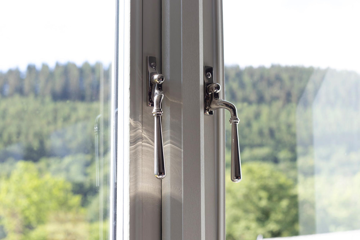 From The Anvil - Polished Chrome Newbury Espag - LH | Sku. 91451 | Trade Door Handles.