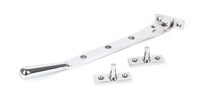 From The Anvil - Polished Chrome 8" Newbury Stay | Sku. 91452 | Trade Door Handles.