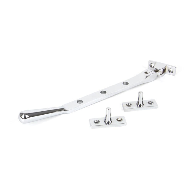 From The Anvil - Polished Chrome 8" Newbury Stay | Sku. 91452 | Trade Door Handles.
