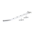 From The Anvil - Polished Chrome 10" Newbury Stay | Sku. 91453 | Trade Door Handles.