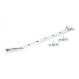 From The Anvil - Polished Chrome 12" Newbury Stay | Sku. 91454 | Trade Door Handles.