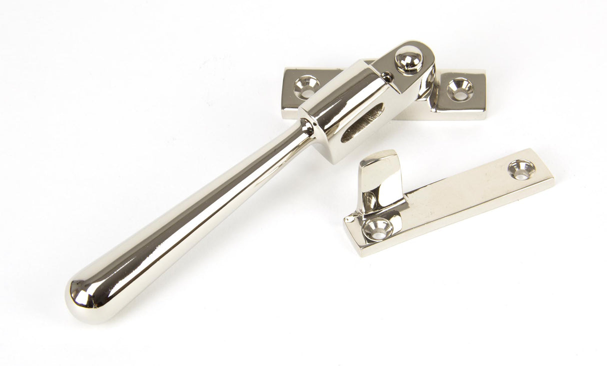 From The Anvil - Polished Nickel Night-Vent Locking Newbury Fastener | Sku. 91456 | Trade Door Handles.