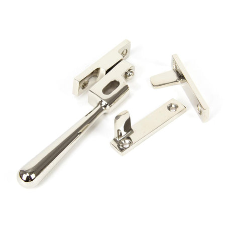 From The Anvil - Polished Nickel Night-Vent Locking Newbury Fastener | Sku. 91456 | Trade Door Handles.
