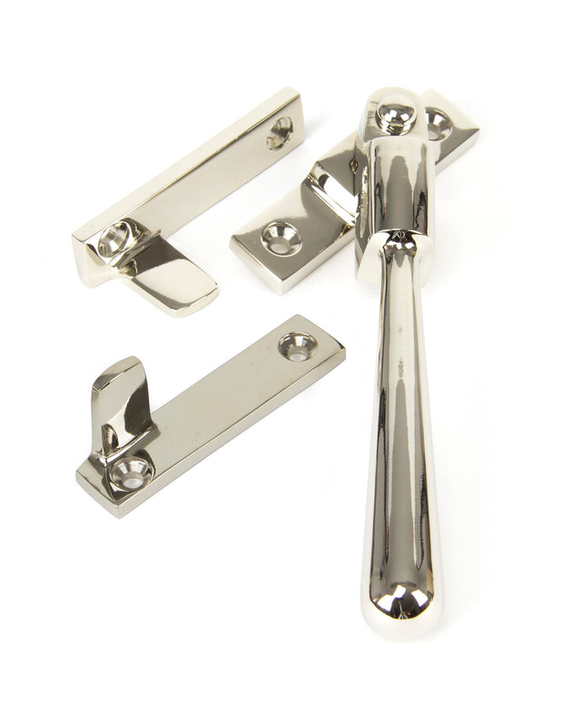 From The Anvil - Polished Nickel Night-Vent Locking Newbury Fastener | Sku. 91456 | Trade Door Handles.