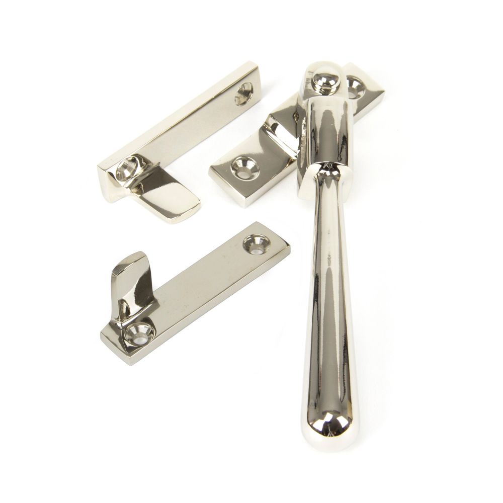 From The Anvil - Polished Nickel Night-Vent Locking Newbury Fastener | Sku. 91456 | Trade Door Handles.