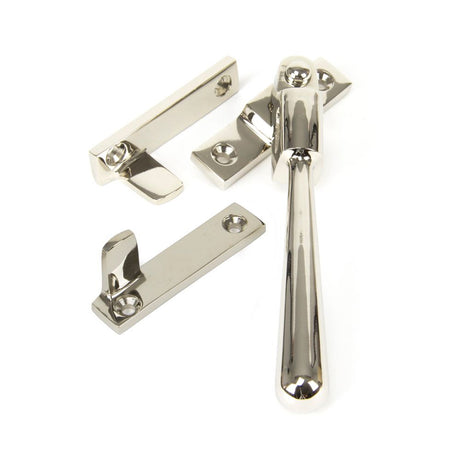 From The Anvil - Polished Nickel Night-Vent Locking Newbury Fastener | Sku. 91456 | Trade Door Handles.