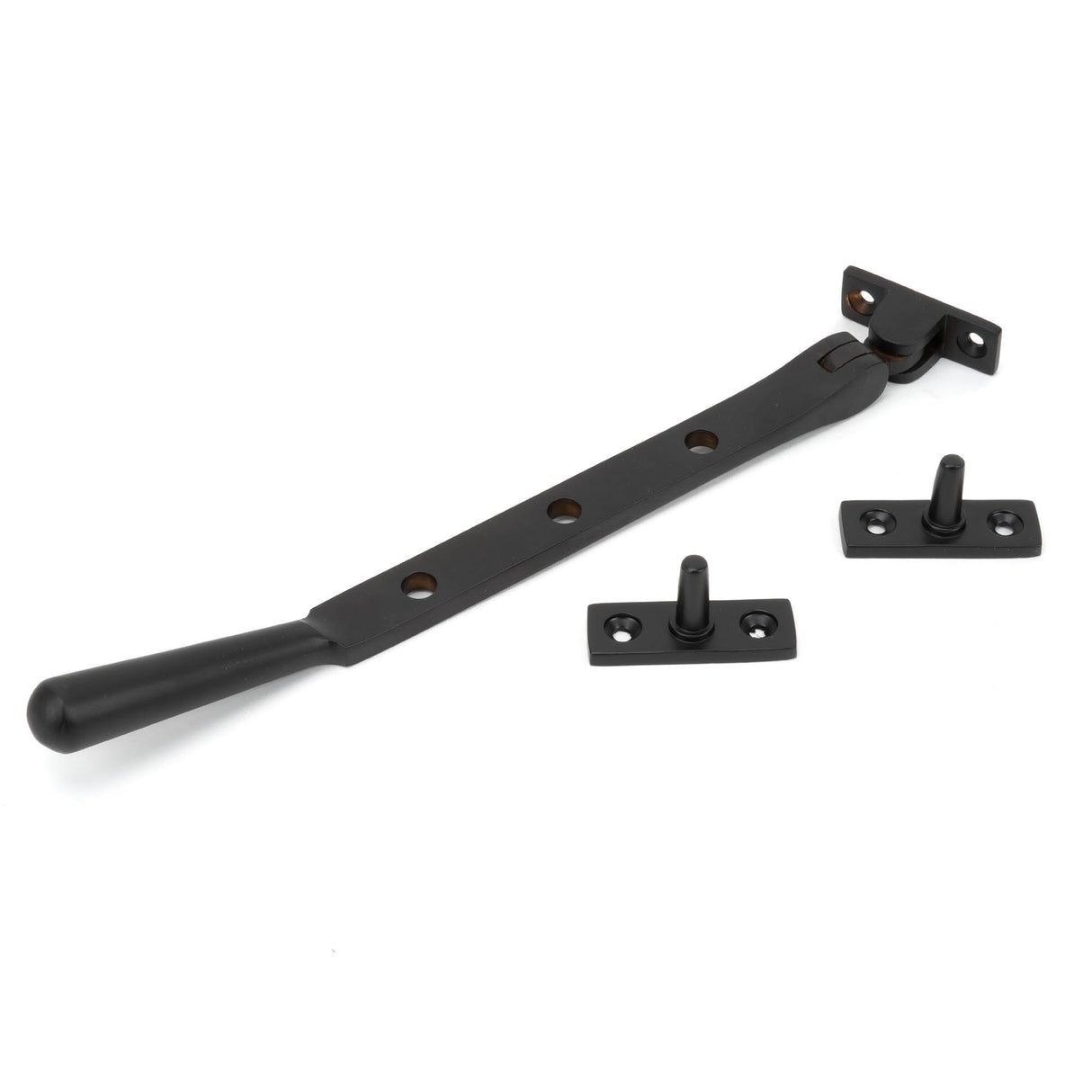 From The Anvil - Aged Bronze 8" Newbury Stay | Sku. 91466 | Trade Door Handles.