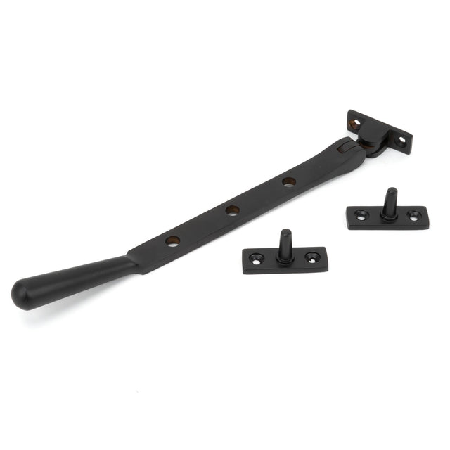 From The Anvil - Aged Bronze 8" Newbury Stay | Sku. 91466 | Trade Door Handles.