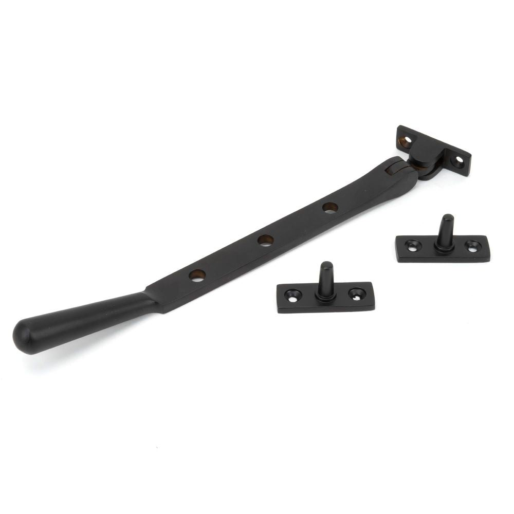 From The Anvil - Aged Bronze 8" Newbury Stay | Sku. 91466 | Trade Door Handles.