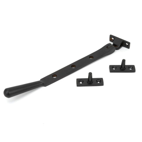 From The Anvil - Aged Bronze 8" Newbury Stay | Sku. 91466 | Trade Door Handles.
