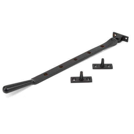 From The Anvil - Aged Bronze 12" Newbury Stay | Sku. 91468 | Trade Door Handles.