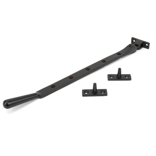 From The Anvil - Aged Bronze 12" Newbury Stay | Sku. 91468 | Trade Door Handles.