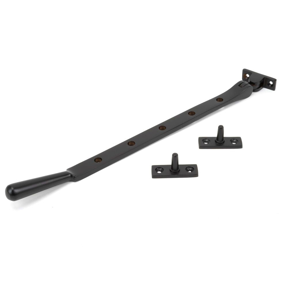 From The Anvil - Aged Bronze 12" Newbury Stay | Sku. 91468 | Trade Door Handles.