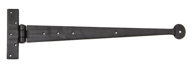 From The Anvil - External Beeswax 18" Penny End T Hinge (pair) | Sku. 91470 | Trade Door Handles.