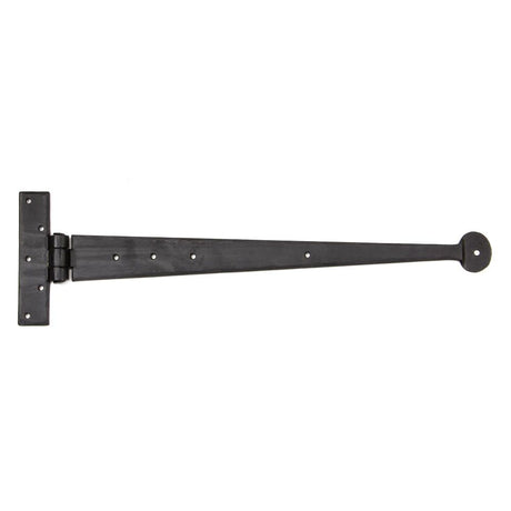 From The Anvil - External Beeswax 18" Penny End T Hinge (pair) | Sku. 91470 | Trade Door Handles.