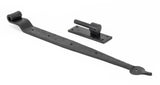 From The Anvil - External Beeswax 24" Hook & Band Hinge - Cranked (pair) | Sku. 91471 | Trade Door Handles.