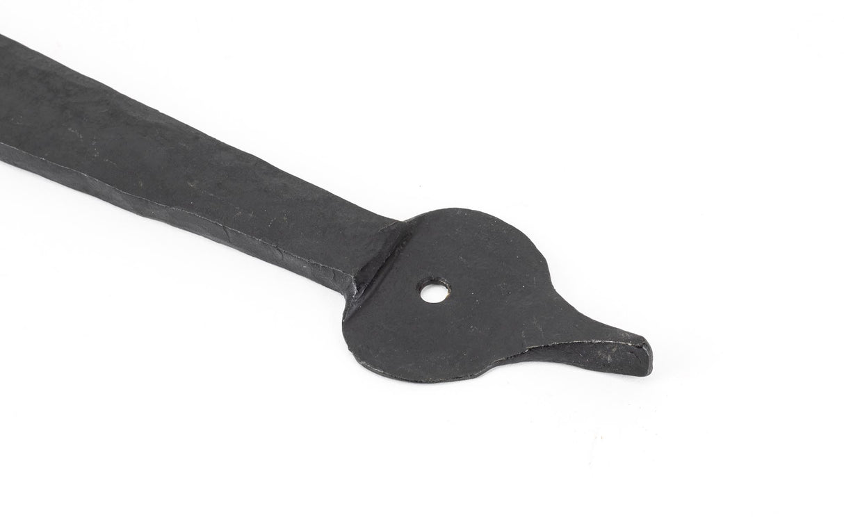 From The Anvil - External Beeswax 24" Hook & Band Hinge - Cranked (pair) | Sku. 91471 | Trade Door Handles.