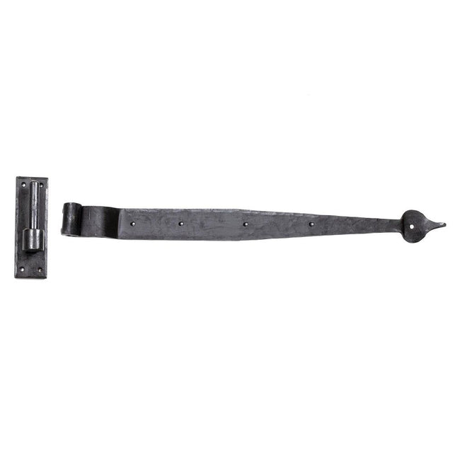 From The Anvil - External Beeswax 24" Hook & Band Hinge - Cranked (pair) | Sku. 91471 | Trade Door Handles.