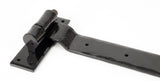 From The Anvil - Black 24" Hook & Band Hinge - Cranked (pair) | Sku. 91473 | Trade Door Handles.