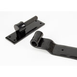 From The Anvil - Black 24" Hook & Band Hinge - Cranked (pair) | Sku. 91473 | Trade Door Handles.