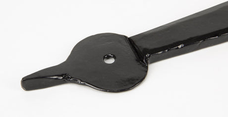 From The Anvil - Black 24" Hook & Band Hinge - Cranked (pair) | Sku. 91473 | Trade Door Handles.