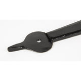From The Anvil - Black 24" Hook & Band Hinge - Cranked (pair) | Sku. 91473 | Trade Door Handles.