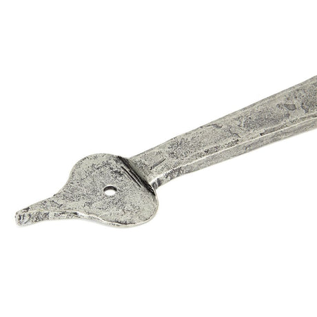 From The Anvil - Pewter 24" Hook & Band Hinge - Cranked (pair) | Sku. 91474 | Trade Door Handles.