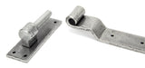 From The Anvil - Pewter 24" Hook & Band Hinge - Cranked (pair) | Sku. 91474 | Trade Door Handles.