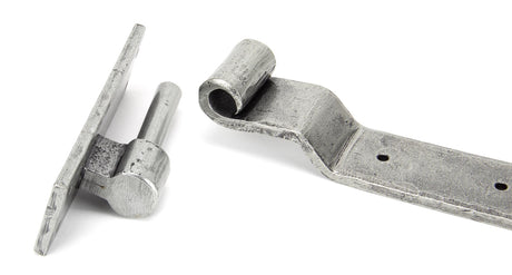 From The Anvil - Pewter 24" Hook & Band Hinge - Cranked (pair) | Sku. 91474 | Trade Door Handles.