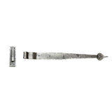 From The Anvil - Pewter 24" Hook & Band Hinge - Cranked (pair) | Sku. 91474 | Trade Door Handles.