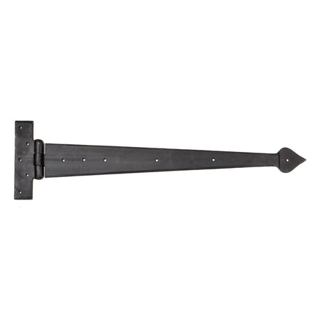 From The Anvil - External Beeswax 22" Arrow Head T Hinge (pair) | Sku. 91475 | Trade Door Handles.