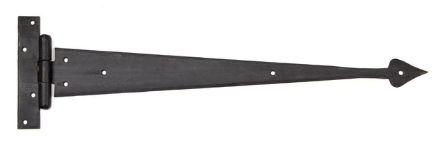 From The Anvil - External Beeswax 18" Arrow Head T Hinge (pair) | Sku. 91476 | Trade Door Handles.