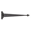 From The Anvil - External Beeswax 18" Arrow Head T Hinge (pair) | Sku. 91476 | Trade Door Handles.