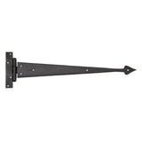 From The Anvil - External Beeswax 18" Arrow Head T Hinge (pair) | Sku. 91476 | Trade Door Handles.