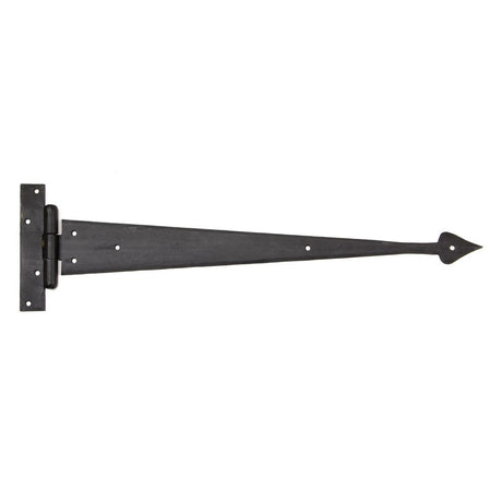 From The Anvil - External Beeswax 18" Arrow Head T Hinge (pair) | Sku. 91476 | Trade Door Handles.