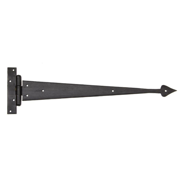 From The Anvil - External Beeswax 18" Arrow Head T Hinge (pair) | Sku. 91476 | Trade Door Handles.
