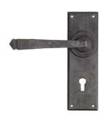From The Anvil - External Beeswax Avon Lever Lock Set | Sku. 91479 | Trade Door Handles.