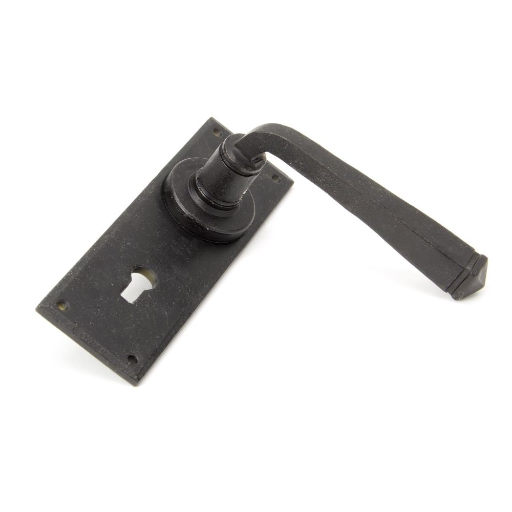 From The Anvil - External Beeswax Avon Lever Lock Set | Sku. 91479 | Trade Door Handles.