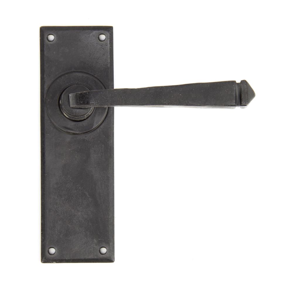 From The Anvil - External Beeswax Avon Lever Latch Set | Sku. 91480 | Trade Door Handles.