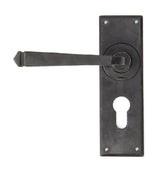 From The Anvil - External Beeswax Avon Lever Euro Lock Set | Sku. 91482 | Trade Door Handles.