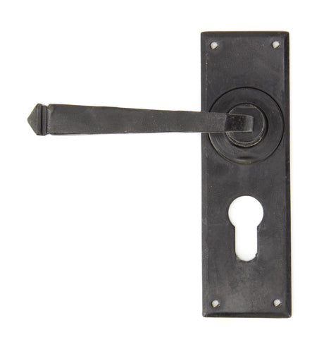 From The Anvil - External Beeswax Avon Lever Euro Lock Set | Sku. 91482 | Trade Door Handles.