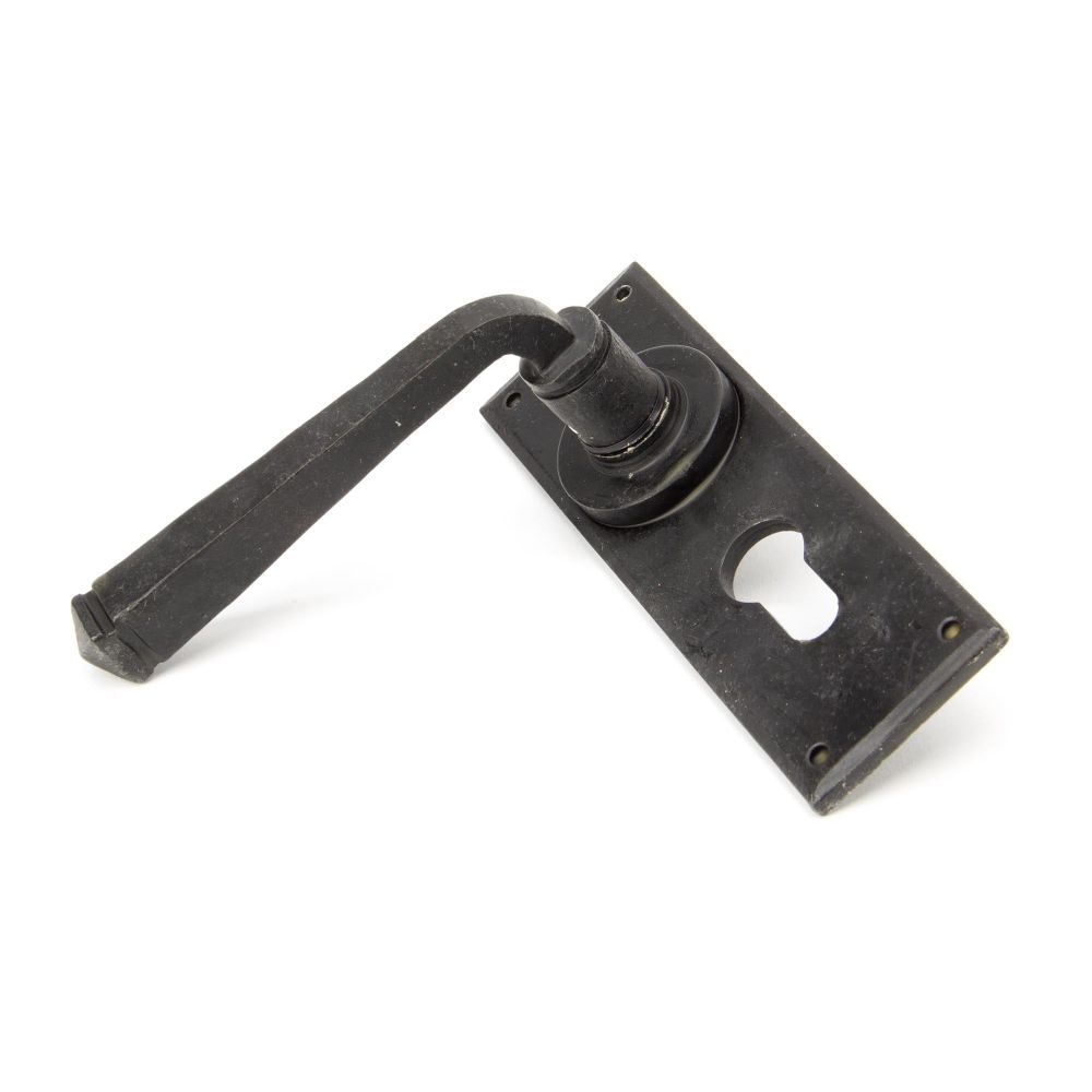 From The Anvil - External Beeswax Avon Lever Euro Lock Set | Sku. 91482 | Trade Door Handles.