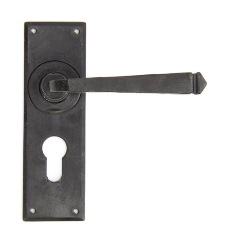 From The Anvil - External Beeswax Avon Lever Euro Lock Set | Sku. 91482 | Trade Door Handles.