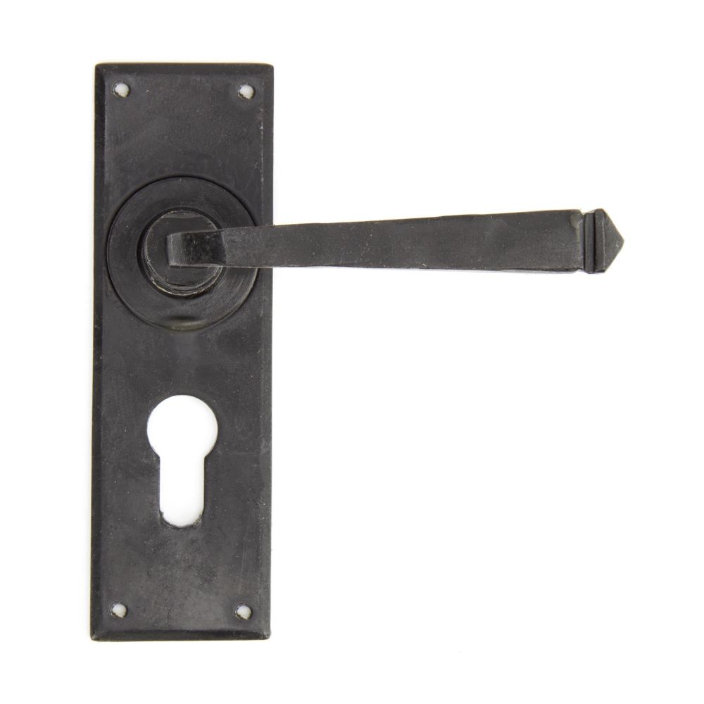From The Anvil - External Beeswax Avon Lever Euro Lock Set | Sku. 91482 | Trade Door Handles.